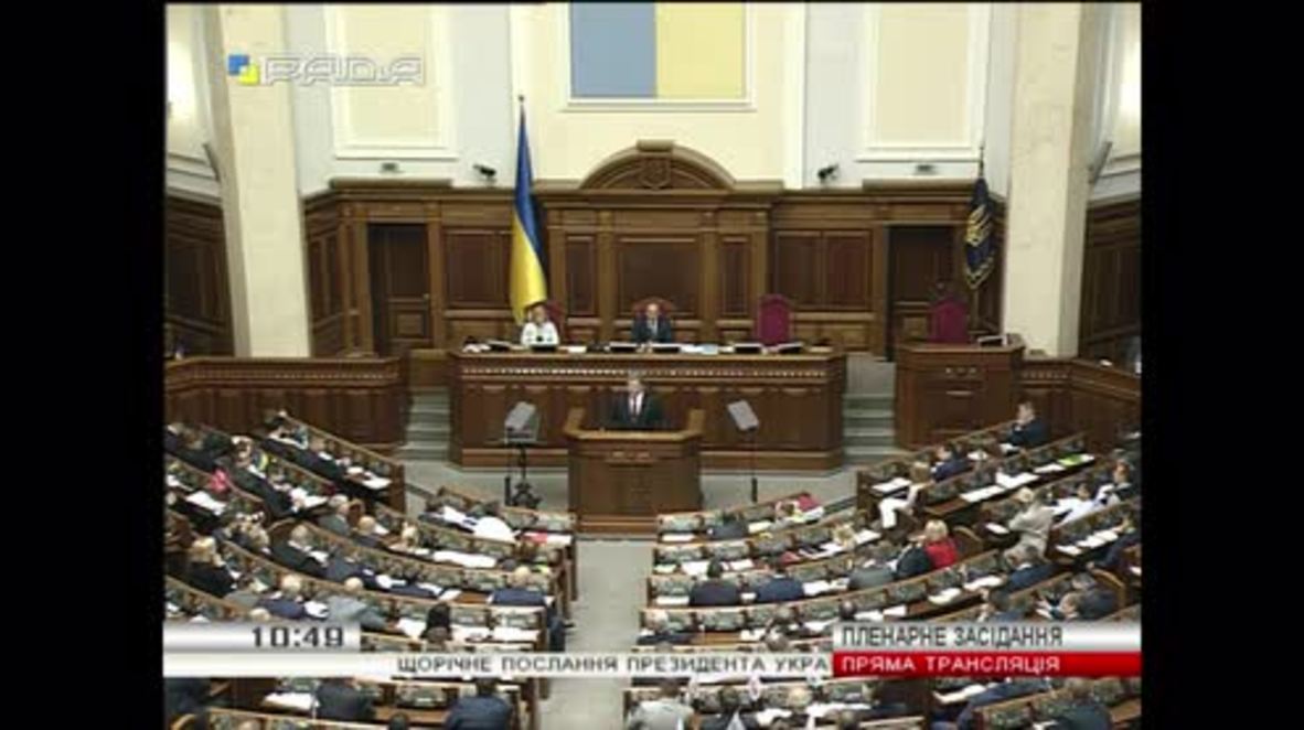 Ukraine: Securing Crimea's return by force is not realistic, admits Poroshenko