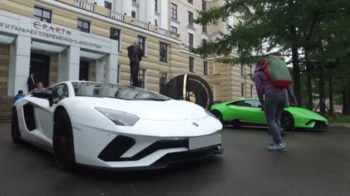 Russia: 'Lamborghini - Legend of Design' exhibit showcases rare models at St Petersburg's museum