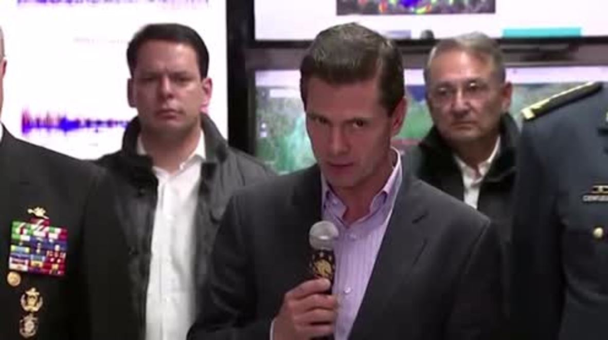 Mexico: Nieto laments scale of earthquake to hit nation