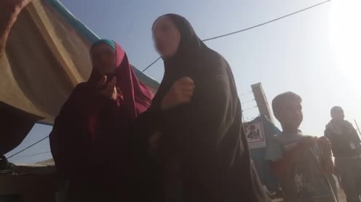 Iraq: 'IS wives' speak out for first time in hidden Iraqi camp *EXCLUSIVE*