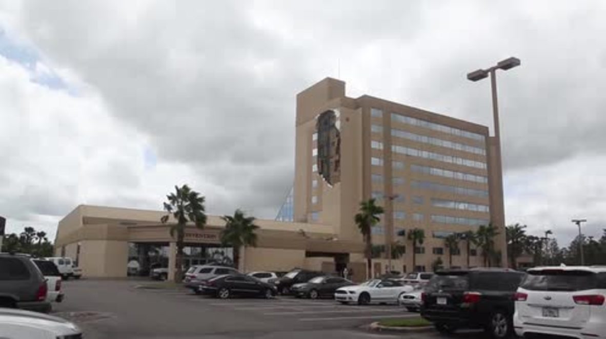 USA: Destruction left in the wake of Hurricane Irma in Orlando