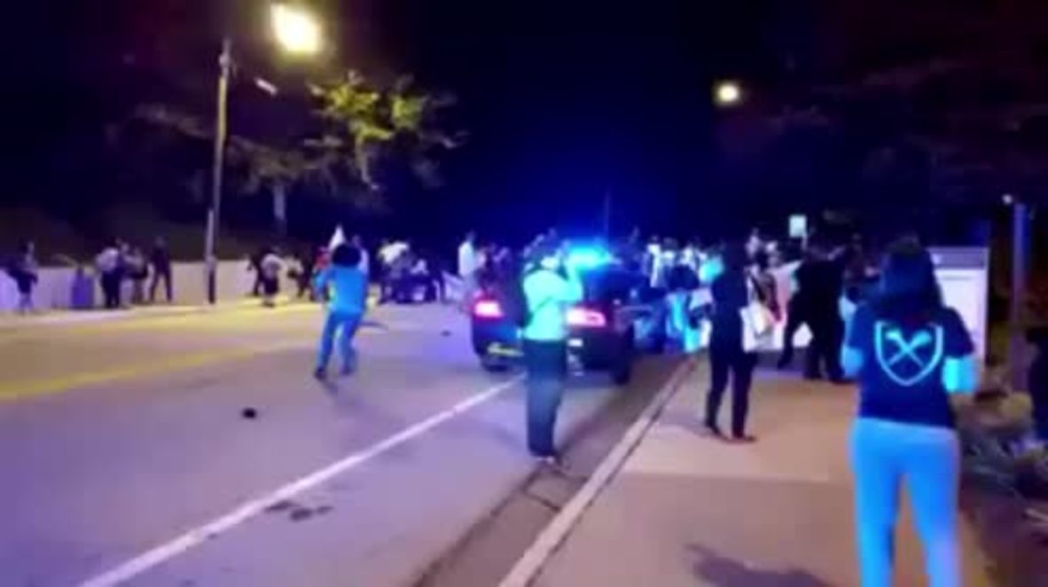 USA: Violent clashes break out after police shoot student dead at Georgia Tech