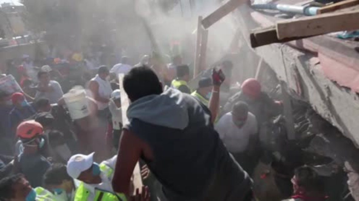 Mexico: Victim recounts horrific moment when earthquake hit Mexico City