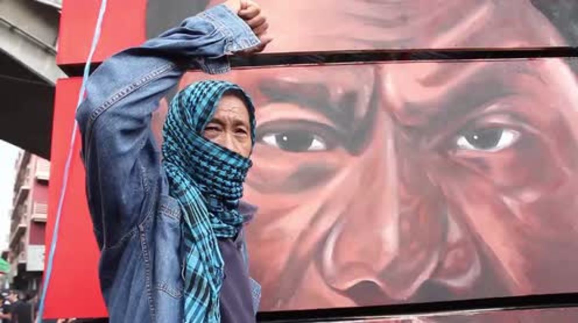 Philippines: Hundreds protest Duterte's threat to expand martial law