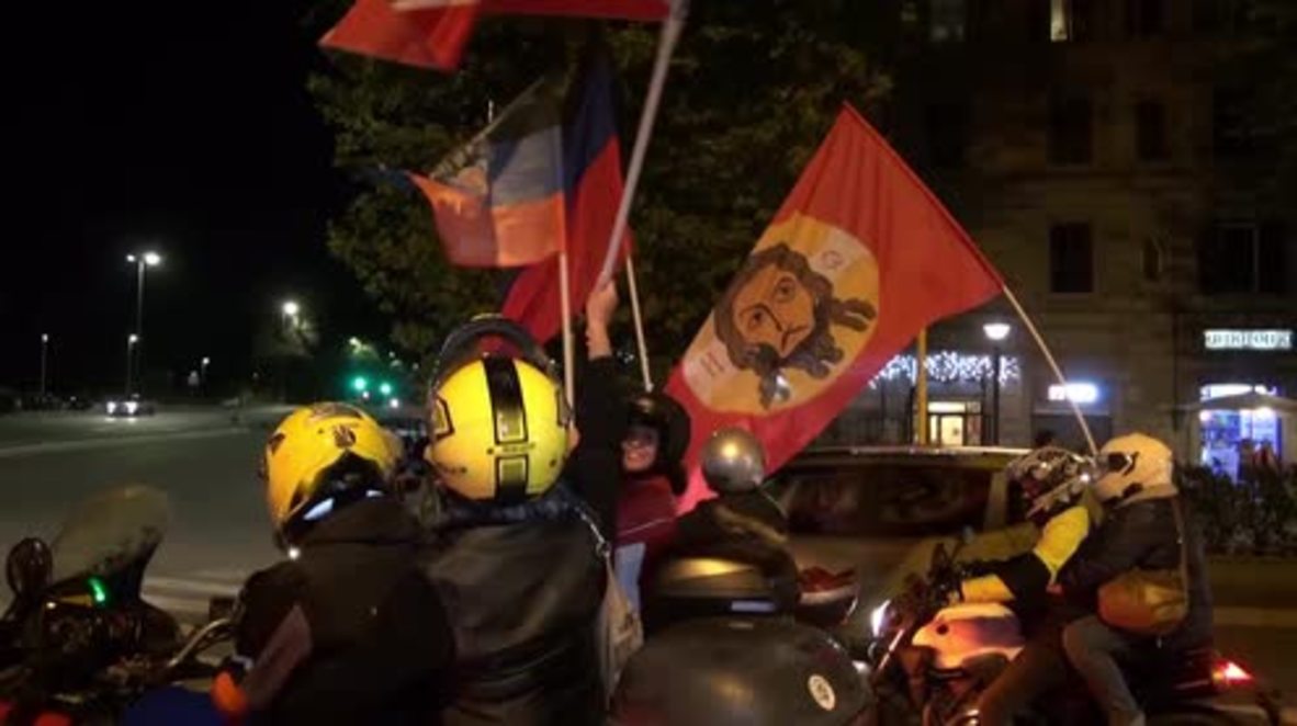 Italy: Bikers collect school materials for children in Donetsk and Luhansk