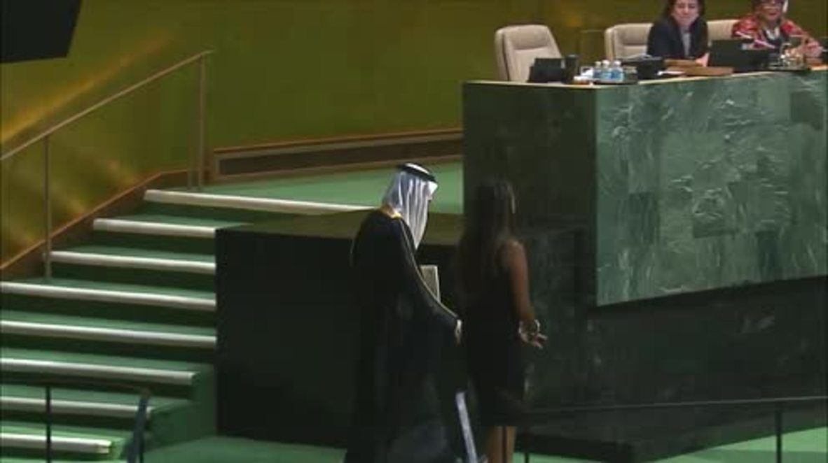 UN: Saudi Arabian FM condemns Qatar as terrorist 'haven'