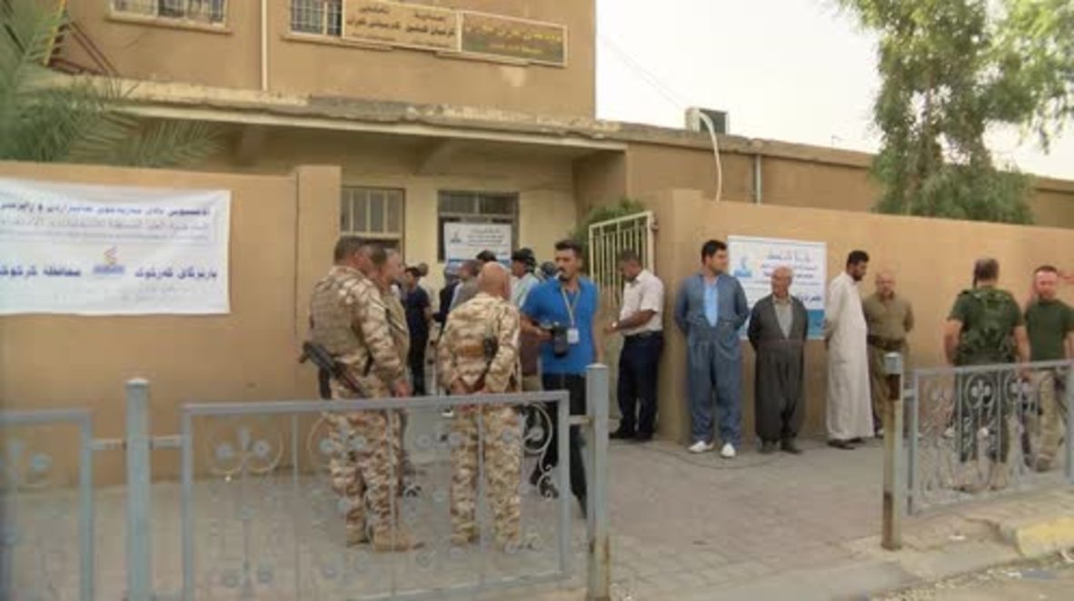 Iraq: Voting for Kurdish independence referendum gets underway in Kirkuk