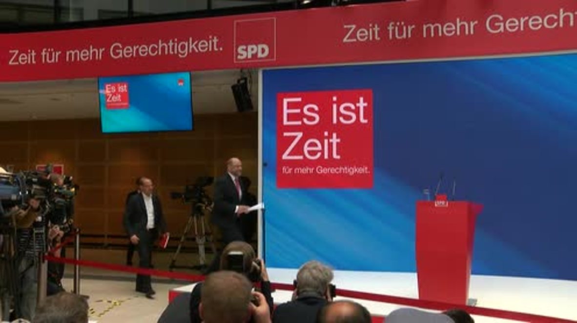 Germany: Merkel's 'sleeping pill policies' created vacuum that AfD has filled - Schulz