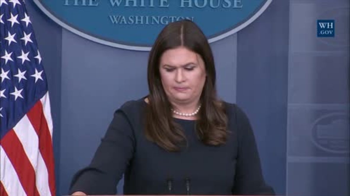 USA: ‘We've not declared war on North Korea’ – White House press sec.