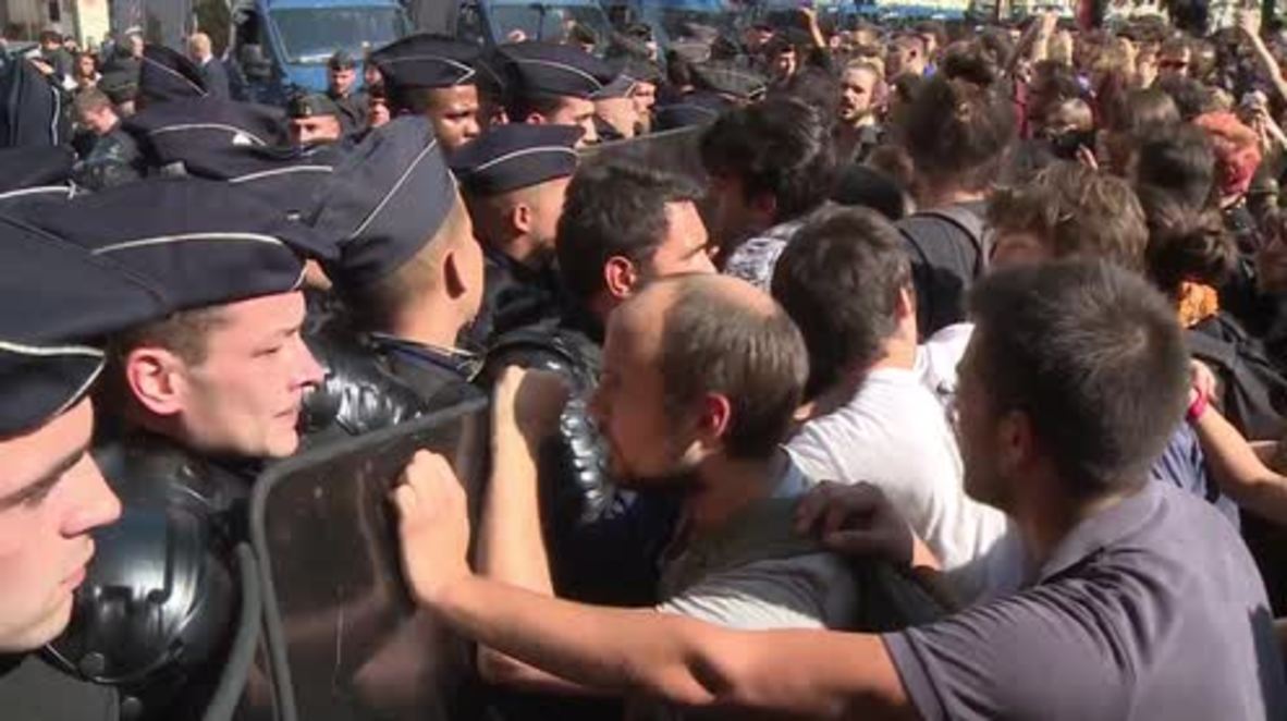 France: Protesters in Paris call Macron’s policies ‘anti-student, anti-youth, anti-wage and anti-social'