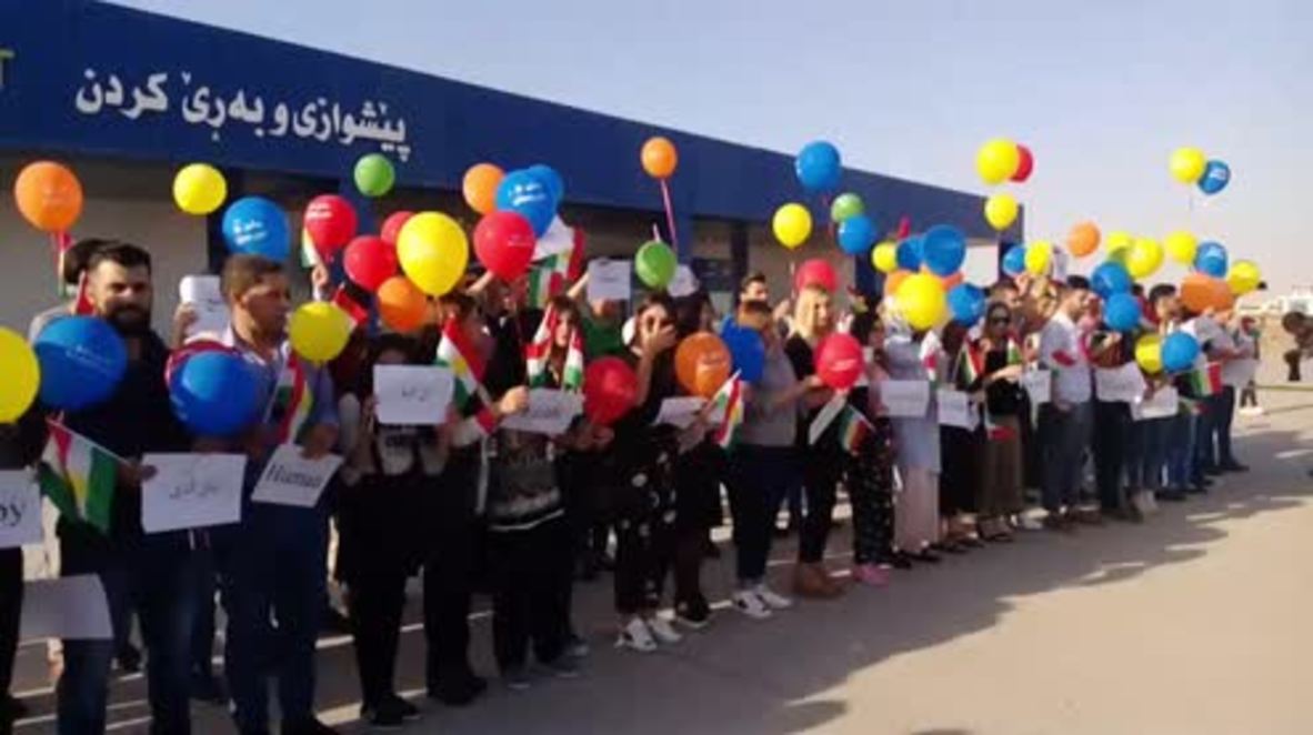 Iraq: We ‘didn't deserve this’ - Kurds protest Baghdad flight ban after independence referendum