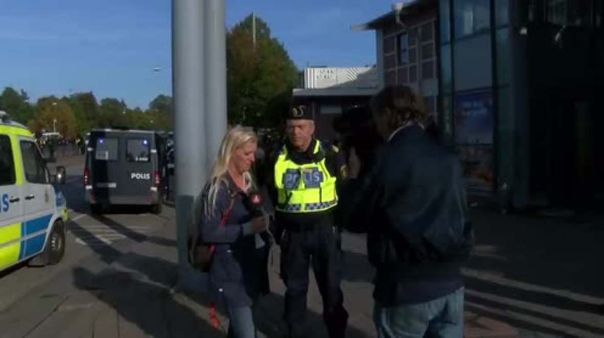 Sweden: Dozens arrested after clashes erupt between antifa and far-right demo