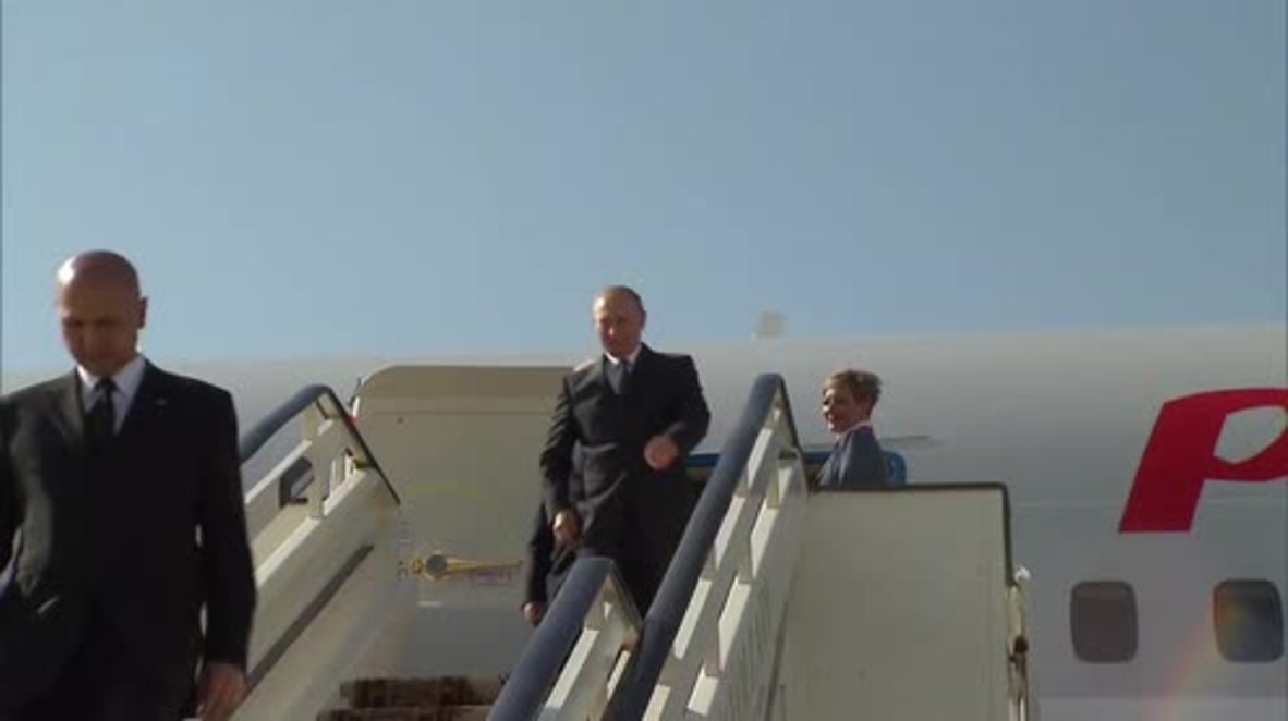 Turkmenistan: President Berdimuhamedow welcomes Putin to Ashgabat ahead of bilateral talks
