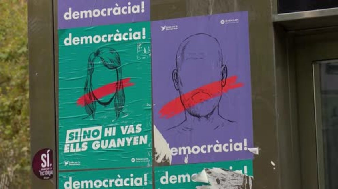 Spain: Barcelona residents react to Madrid’s banning of Catalan plenary meeting