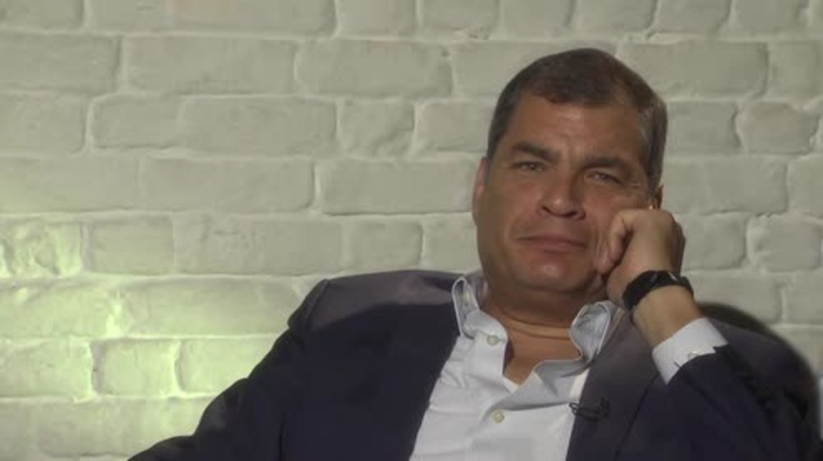 Belgium: 'In comparison with Trump, Bush is a Nobel laureate' - Ecuador's former President Correa *EXCLUSIVE*
