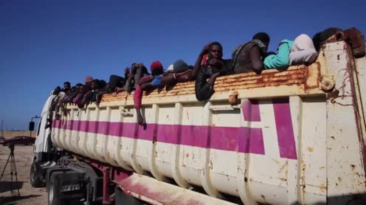 Libya: Over 3000 migrants arrested, after being found in smuggler camps