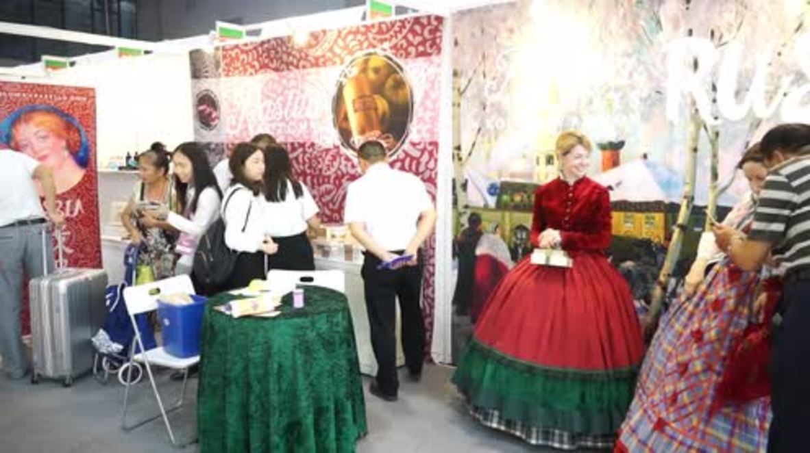 China: 'Get a taste of Russian culture' - intl. fair celebrates hundreds of Russian wares