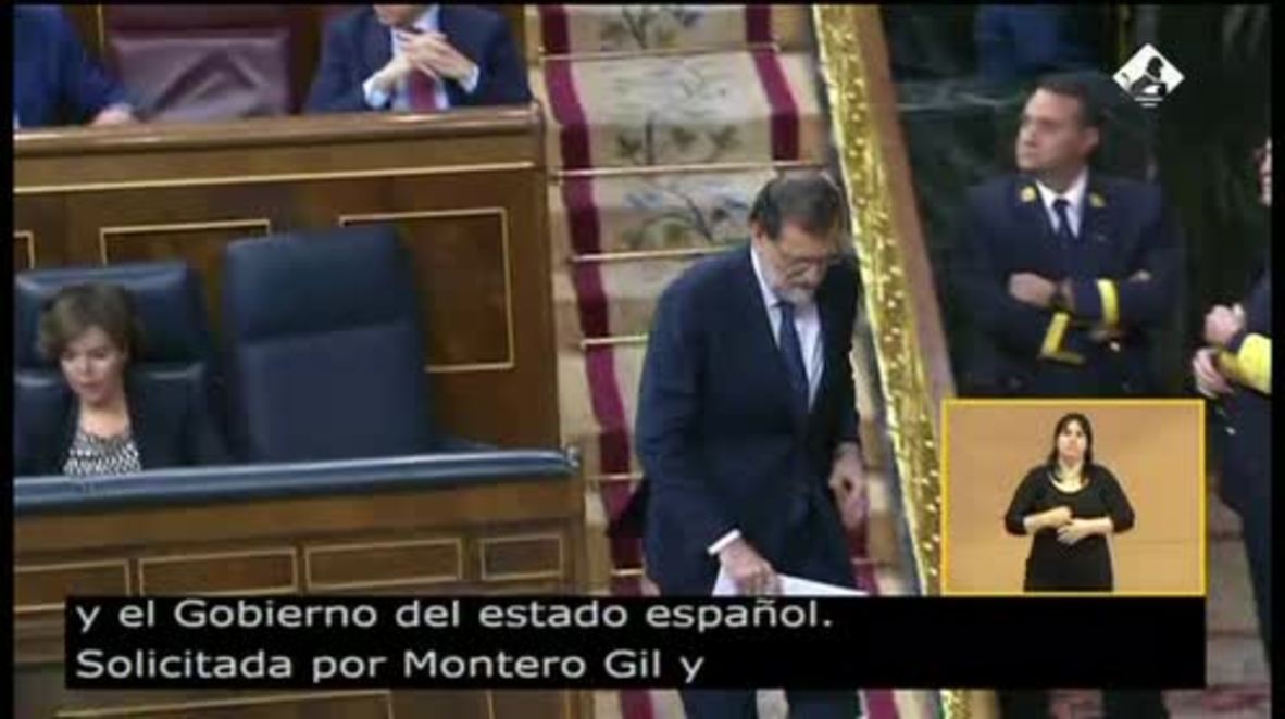 Spain: No possible mediation between democratic law and disobedience - Rajoy