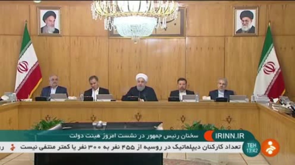 Iran: Won't be 'our failure' - Rouhani reacts to US' possible withdrawal from Iran nuclear deal