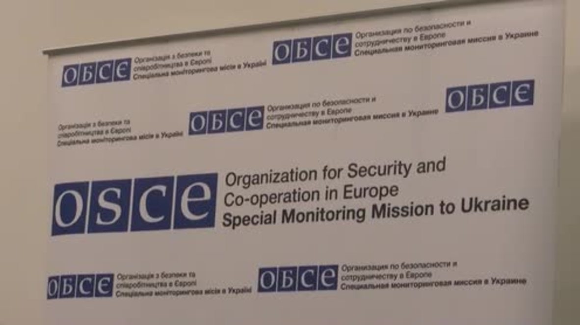 Ukraine: OSCE SMM vehicle involved in 'minor traffic accident' with Ukrainian army carrier