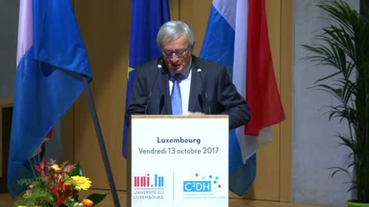 Luxembourg: Juncker warns Catalan independence will split EU