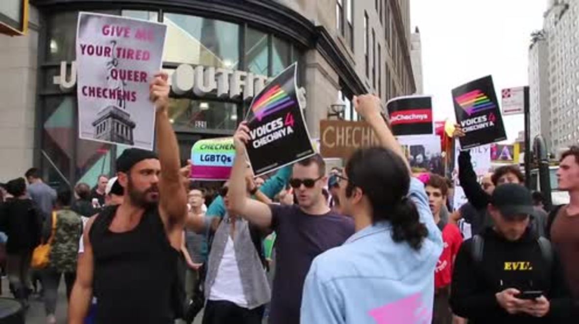 EE. UU.: Activistas demandan visas estadounidenses para los homosexuales de Chechenia.