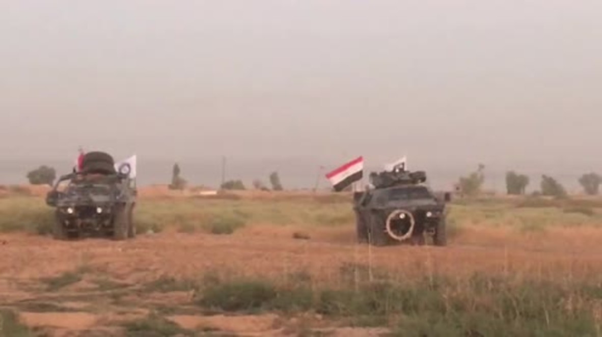 Iraq: Government forces advance towards Kirkuk