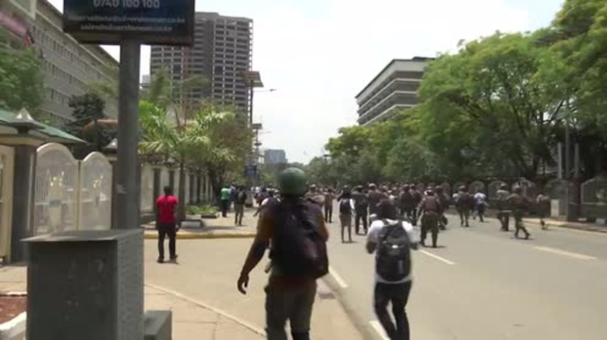 Kenya: Tear gas fired as opposition demo continues in Nairobi
