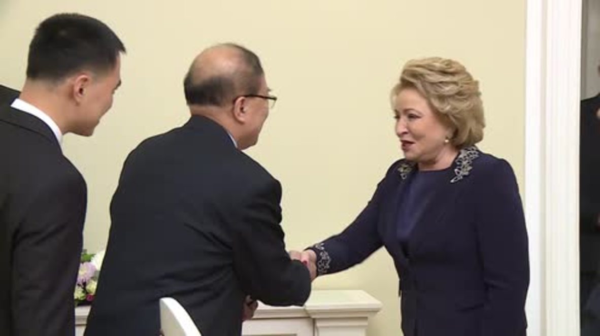 Russia: Matvienko says N. Korea 'not ready for negotiations' after meeting with DPRK rep