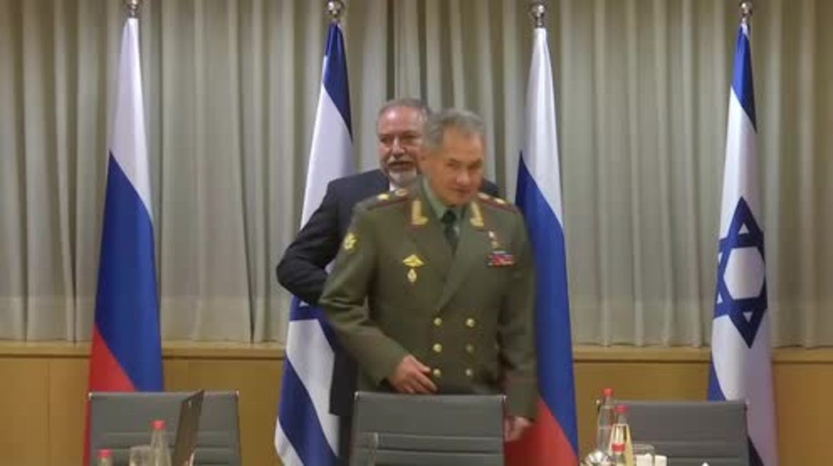 Israel: Shoigu meets with Israeli counterpart for bilateral talks in Tel Aviv