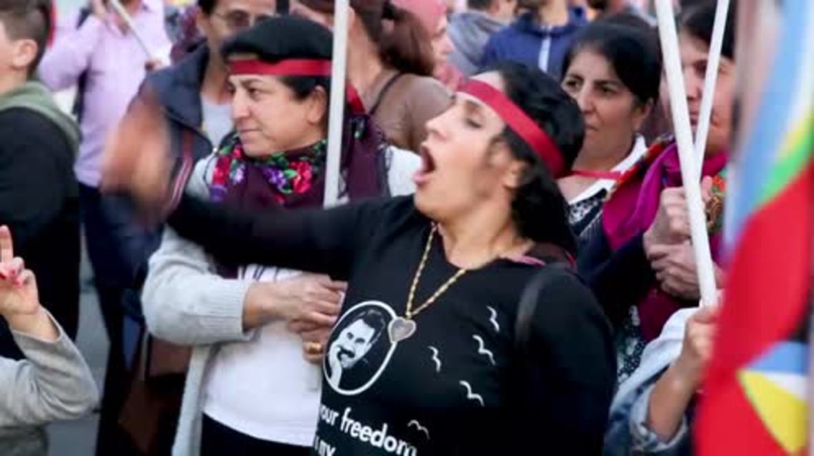 Germany: Hundreds march for release of former PKK president
