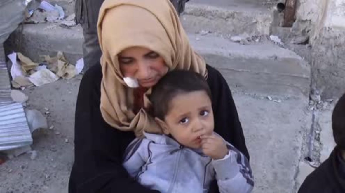 Syria: Last families to escape Islamic State in Raqqa recount horror