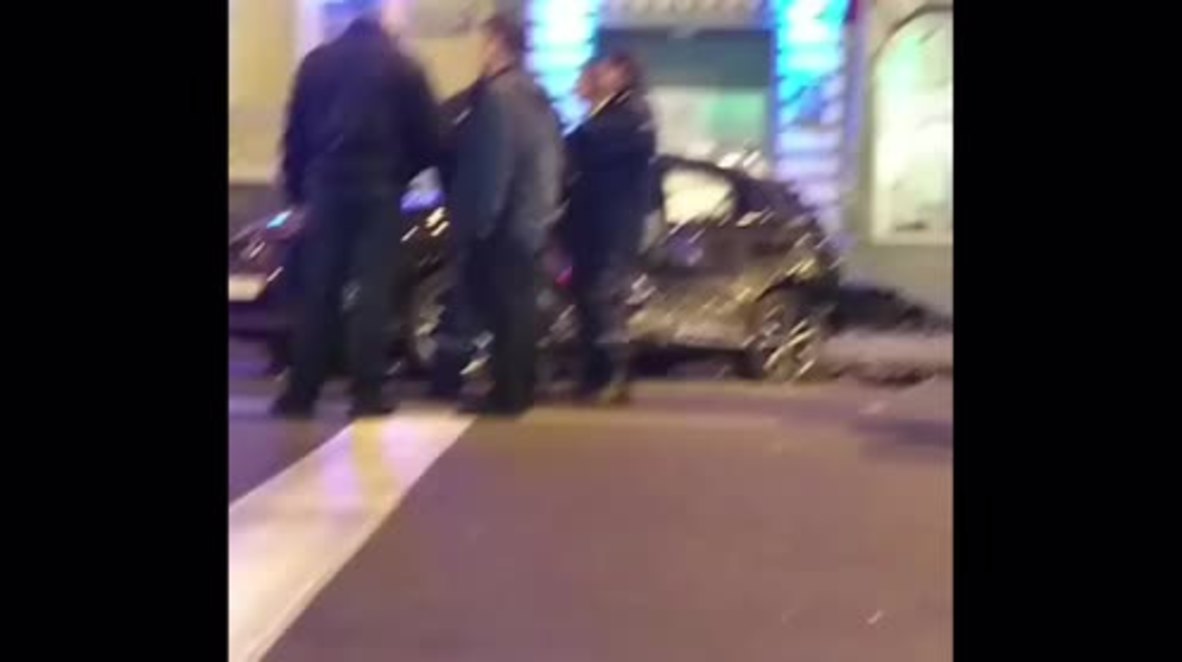 Ukraine: Five dead as SUV flips out of control in Kharkov city centre