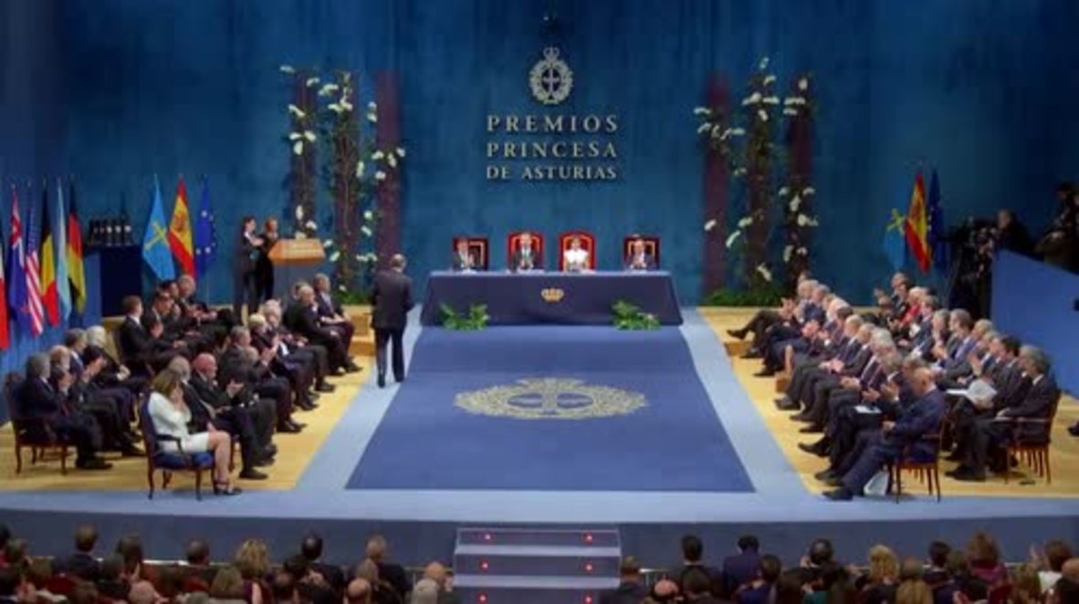 Spain: EU institutions leaders celebrate Spain at Princesa de Asturias awards ceremony