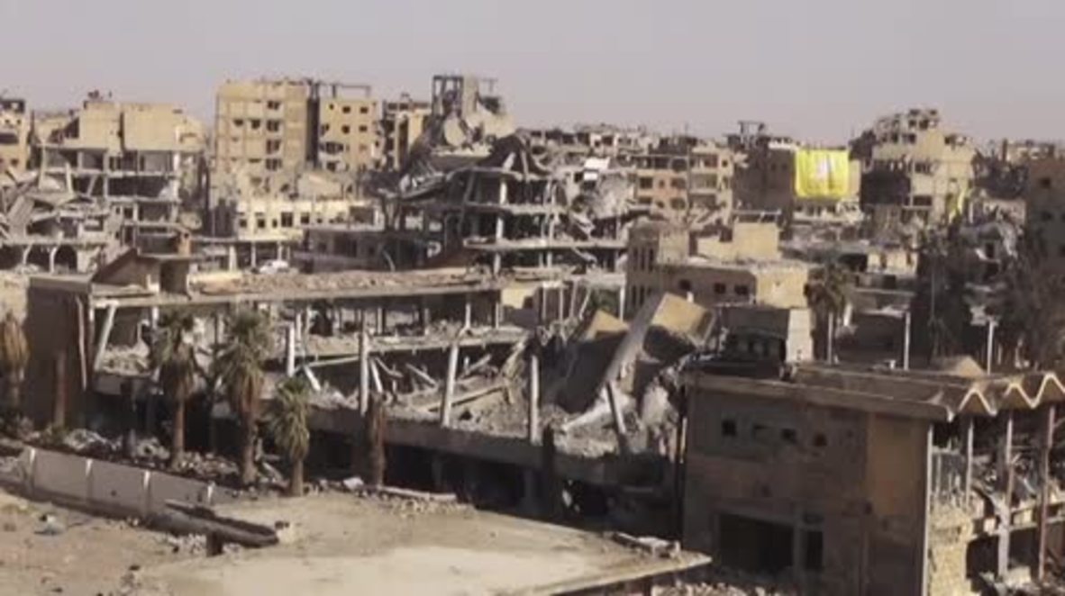 Syria: Central Raqqa 'completely destroyed' - Civilian Council