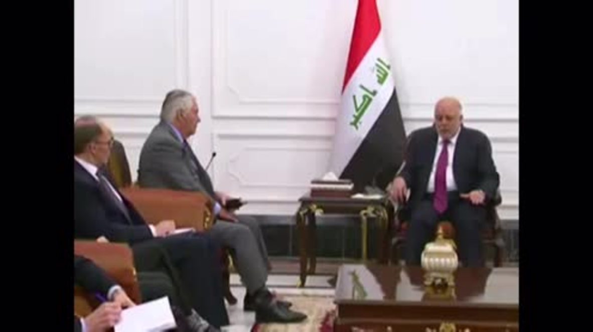 Iraq: ‘PMF represent hope for Iraq' - Abadi defends Iranian-backed militia in meeting with Tillerson