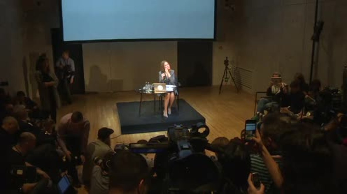 Russia: Ksenia Sobchak holds first press conference since announcing presidential bid