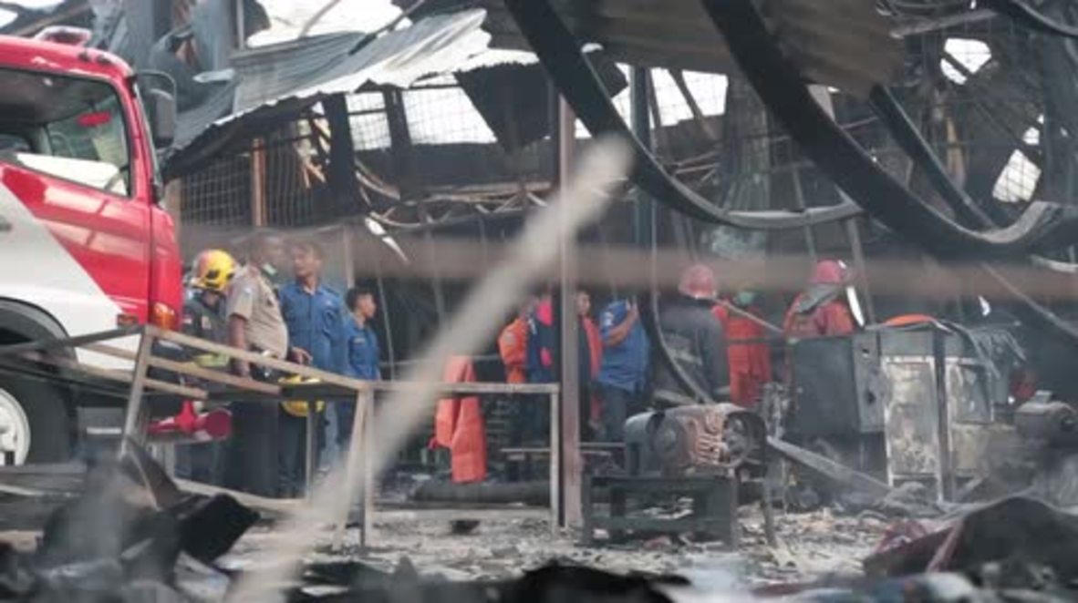 Indonesia: Explosions at fireworks factory kill 46, injure 46