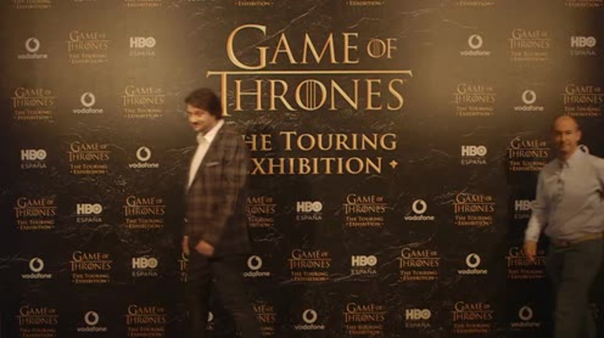 GoT actors visit new Game of Thrones Touring Exhibition in Barcelona