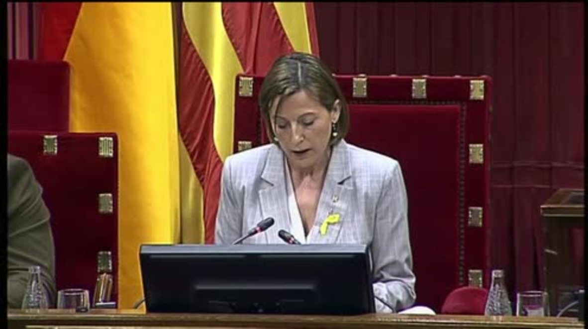 Spain: Catalan parliament overwhelmingly approves independence declaration
