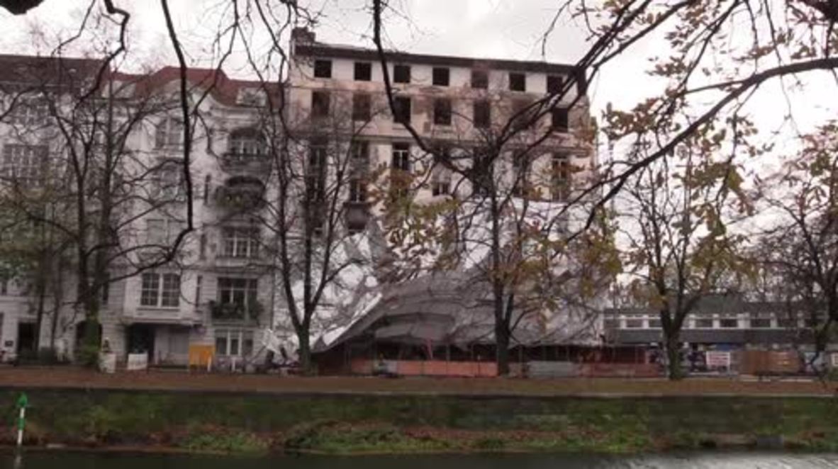 Germany: Berlin blighted by fallen trees and debris after Storm Herwart hits city