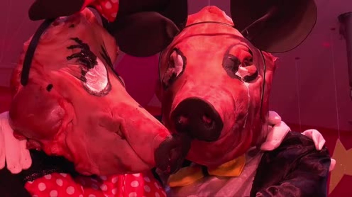 Flogging a dead horse! Animals dressed up in costumes for Cadiz's ‘Tosantos’ festival