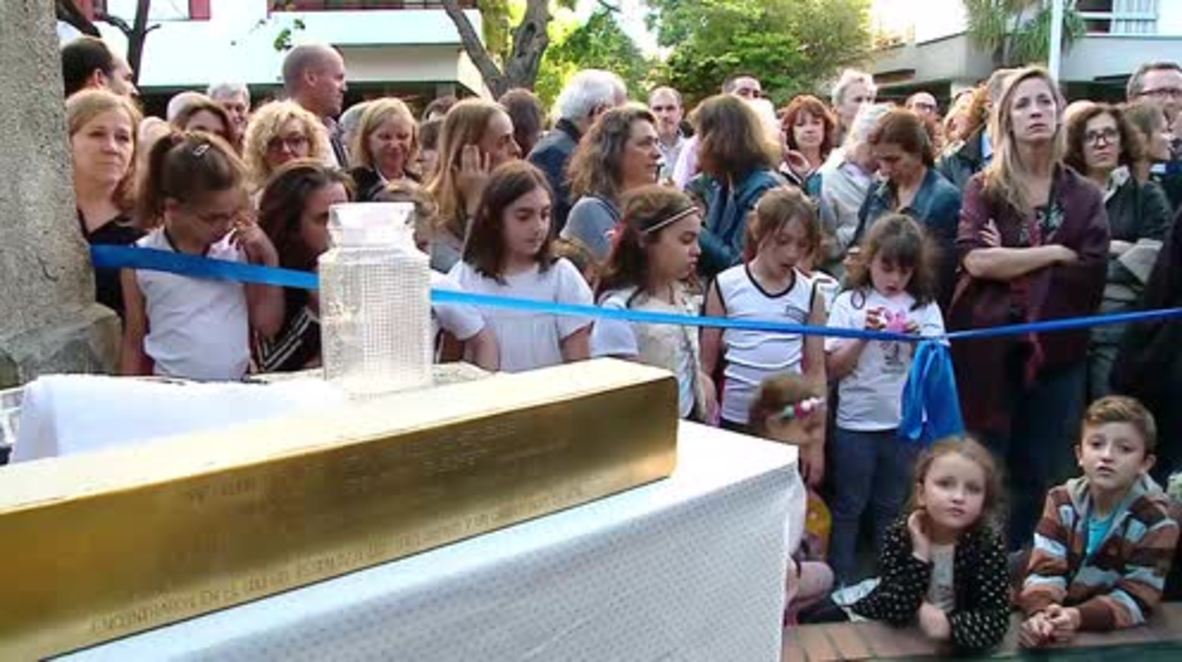 Argentina: First 'Stolperstein' outside of Europe laid to commemorate Nazi victims