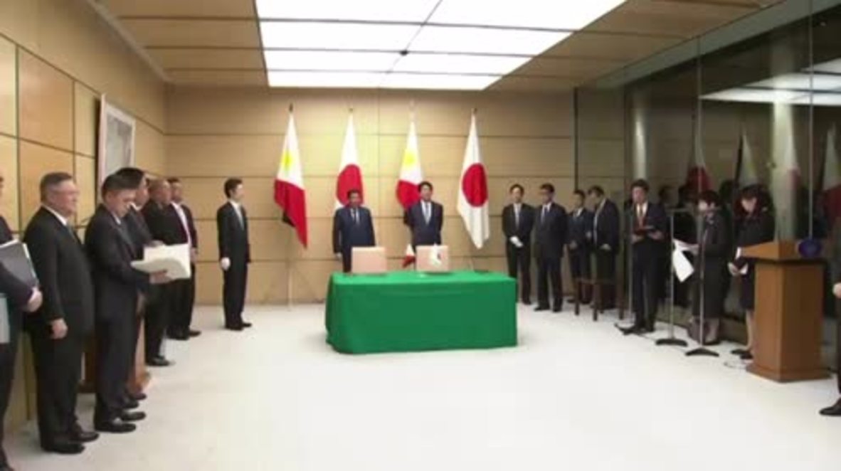 Japan: $9bn deal signed off by Abe and Duterte to assist Filipino infrastructure