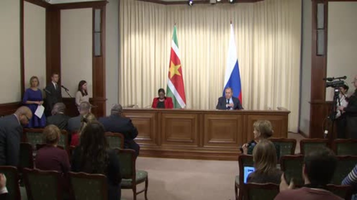 Russia: Lavrov: 'no single fact of Russia meddling in US elections'
