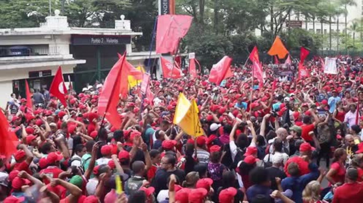 Brazil: Thousands of workers protest lack of housing in Sao Paolo