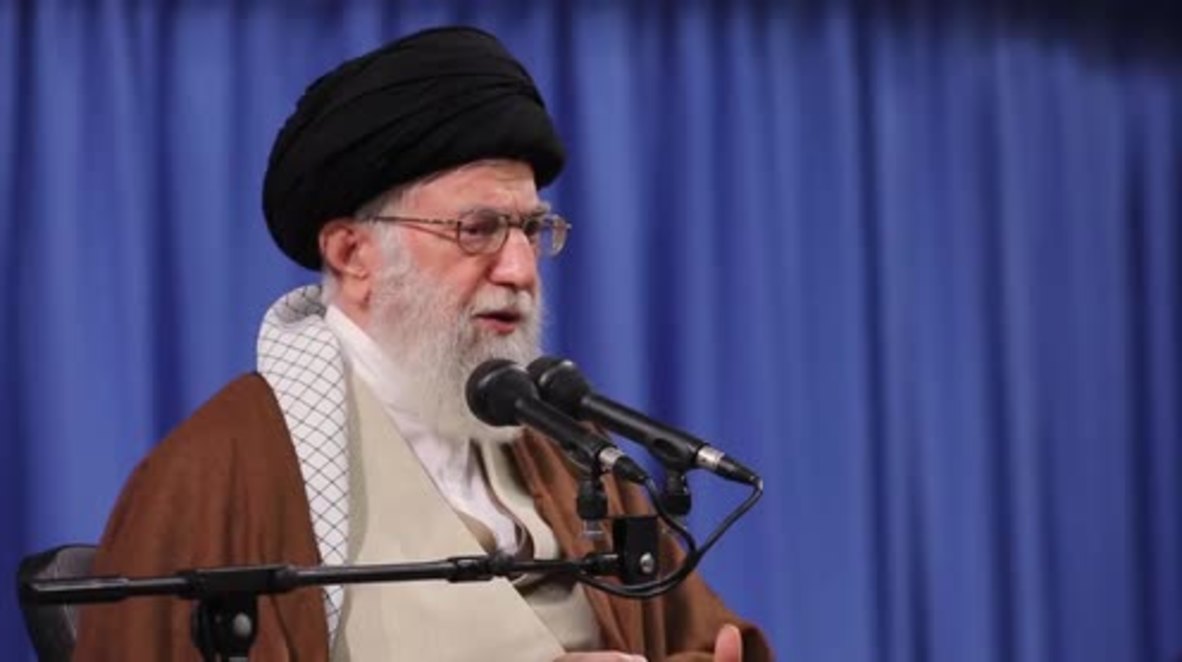 Iran: Supreme Leader Khamenei lambasts Trump's remarks, calling USA the 'enemy'