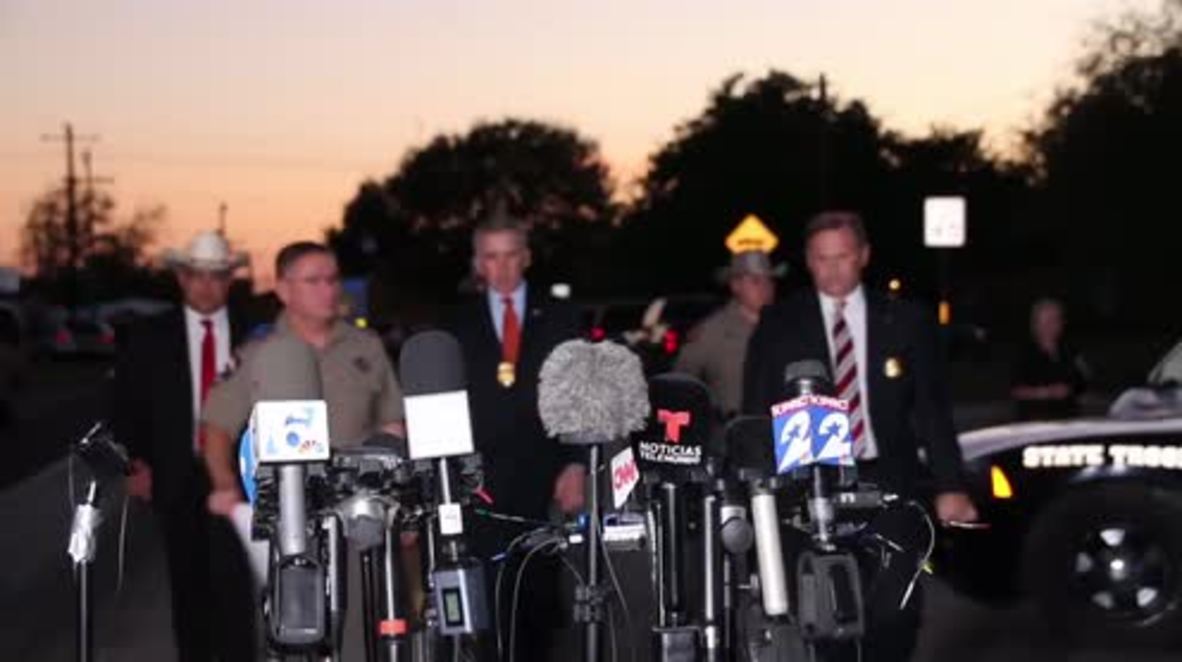 USA: Texas shooting suspect sustained self-inflicted gunshot wound - DPS commander