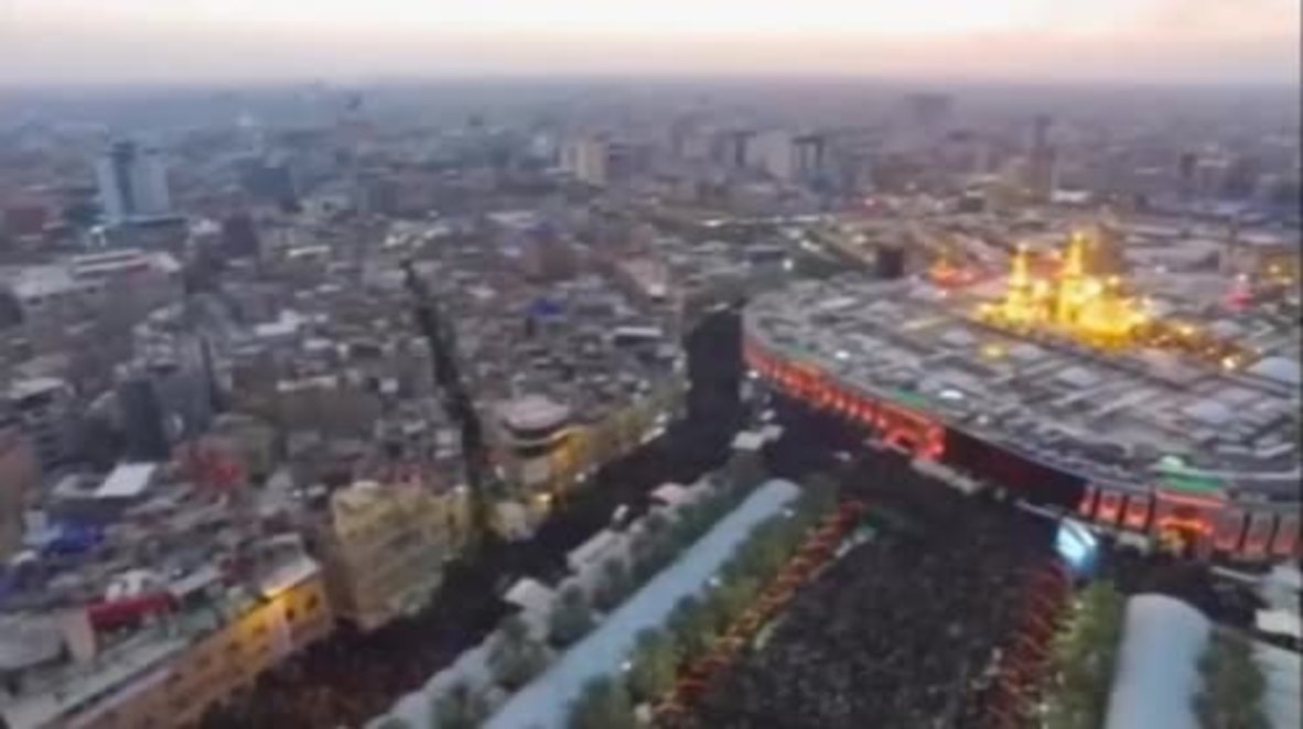 Iraq: Huge crowds commemorate Arbaeen in Karbala