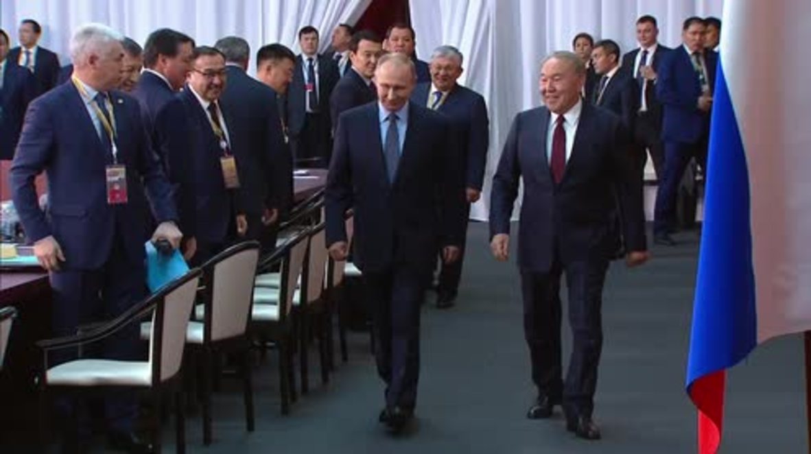 Russia: Putin lauds Kazakh efforts in resolving Syrian conflict